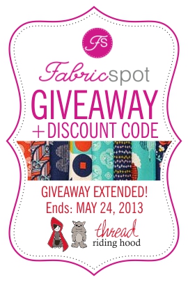 Fabric Spot Official Giveaway Pic - Extended