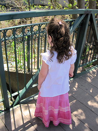 Thread Riding Hood - Ombré Skirt