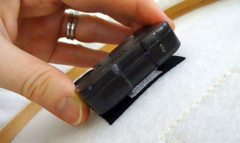 Liberty Clock - Add Velcro to the Clock mechanism