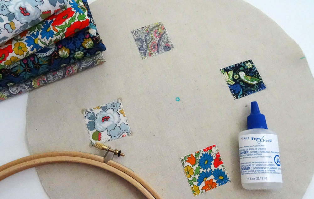 Liberty Clock - Fray Check Center without Hole