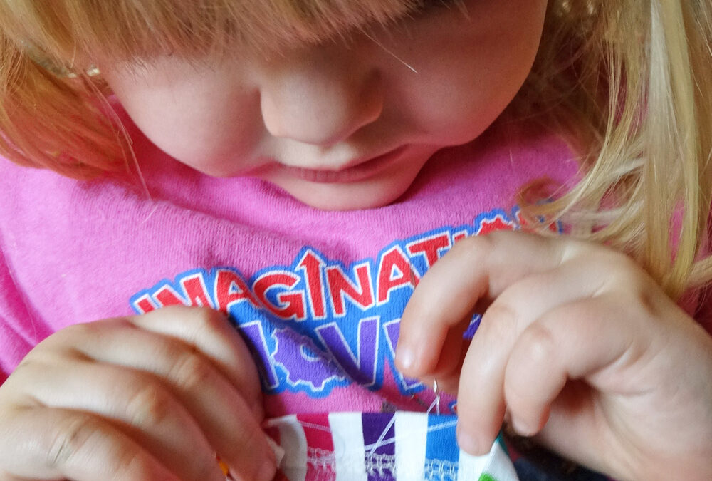 Learning to Slow Down, a Sewing Lesson from my Kids.