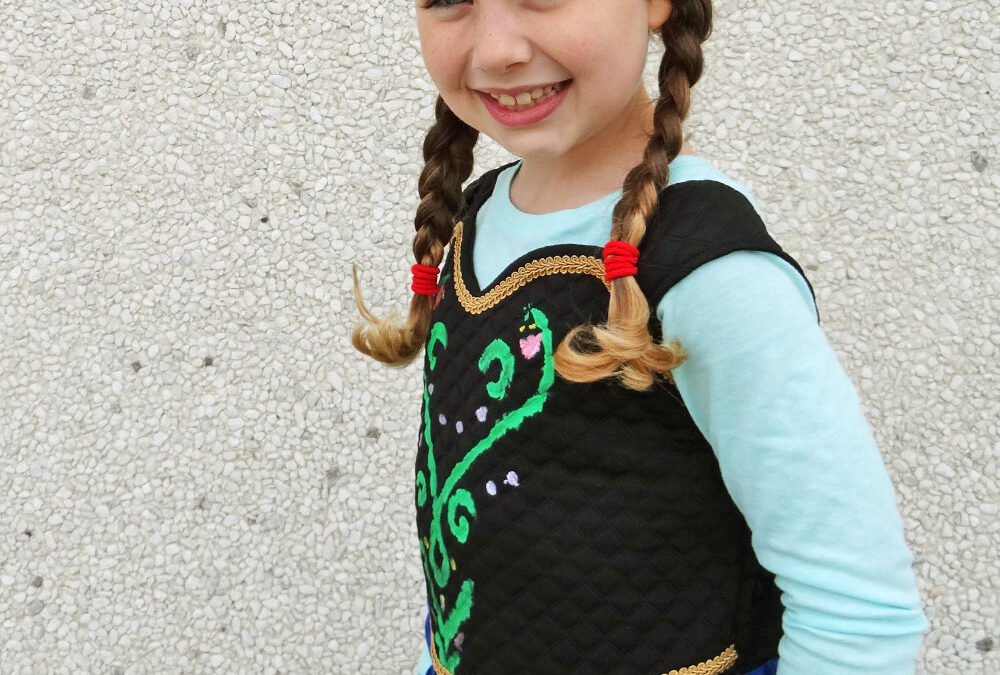 Frozen Halloween – Anna Costume