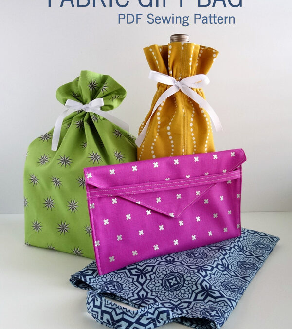 Fabric Gift Bag {PDF Pattern}