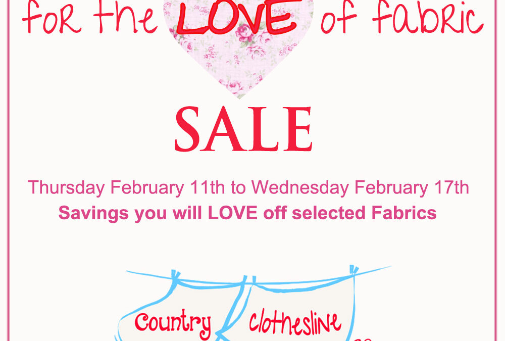 Country Clothesline Sale & Giveaway!