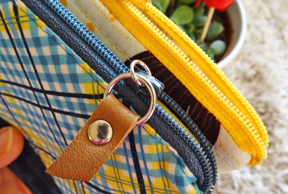 Teacher Gifts {+ no-sew leather zipper pull DIY}