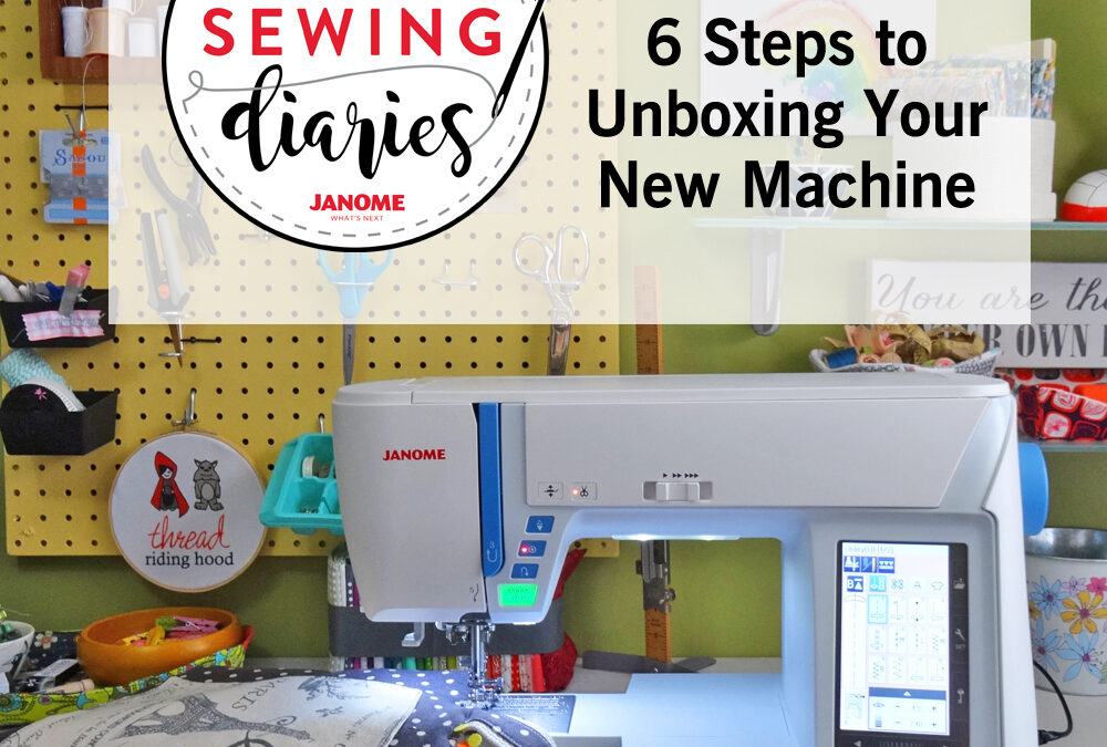 The Sewing Diaries – Meet Your New Machine! Week 1 {Part 1}