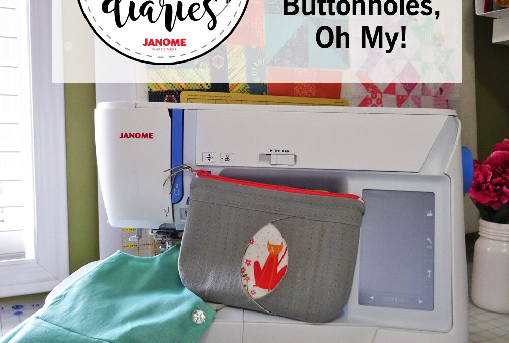 The Sewing Diaries – Week 2: Zippers and Buttonholes, Oh My!