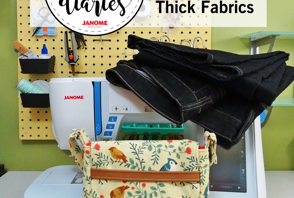 The Sewing Diaries – Week 3: Sewing Thick Fabric {discount + giveaway!}