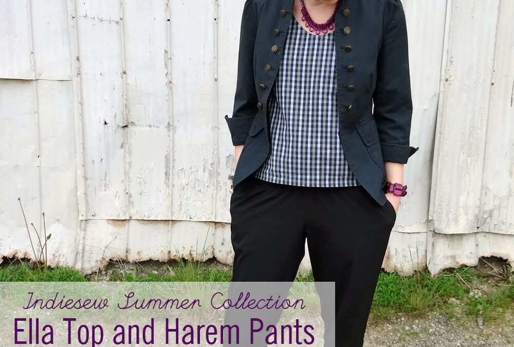 Indiesew Summer Collection: Ella Top & Harem Pants {pattern reviews}