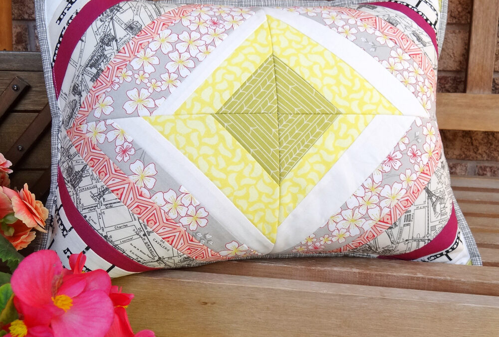 Diamond String Pillow {mini tutorial & product review}