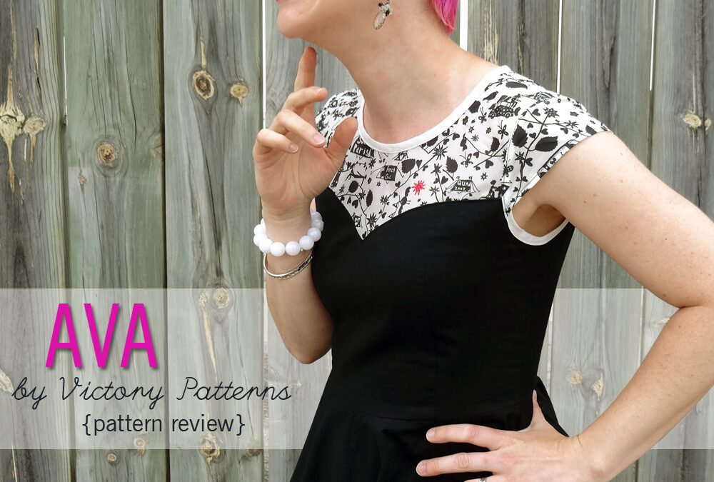 Ava by Victory Patterns {pattern review, discount + giveaway!}