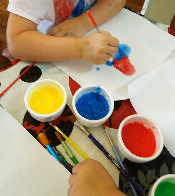 Kid Art – Simple Fabric Painting